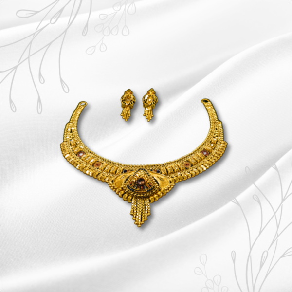 Gold Necklace -17