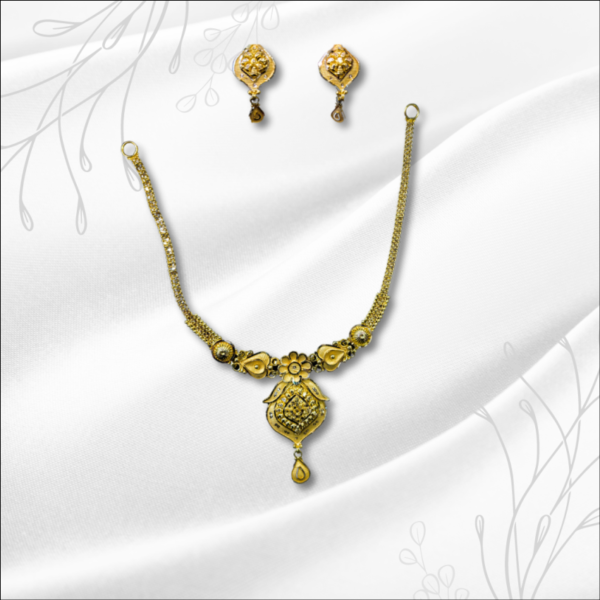 Gold Necklace -18