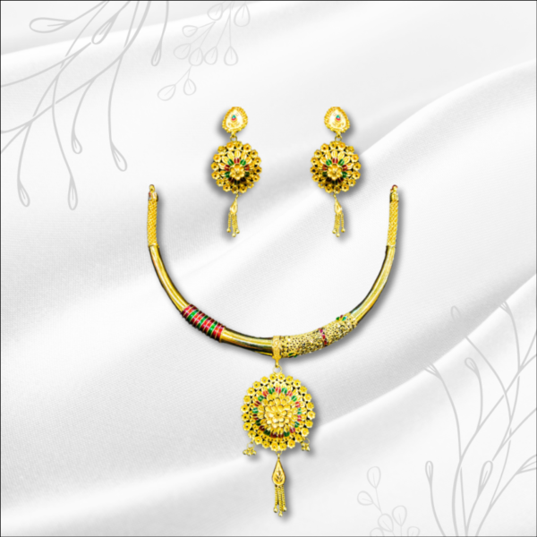 Gold Necklace -25